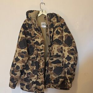 Camouflage Hooded Men's Jacket
